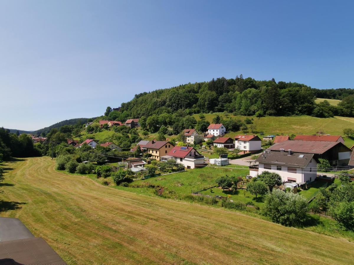 Hotel Gruener Baum Mit Restaurant & Wellness Oberzent Eksteriør billede
