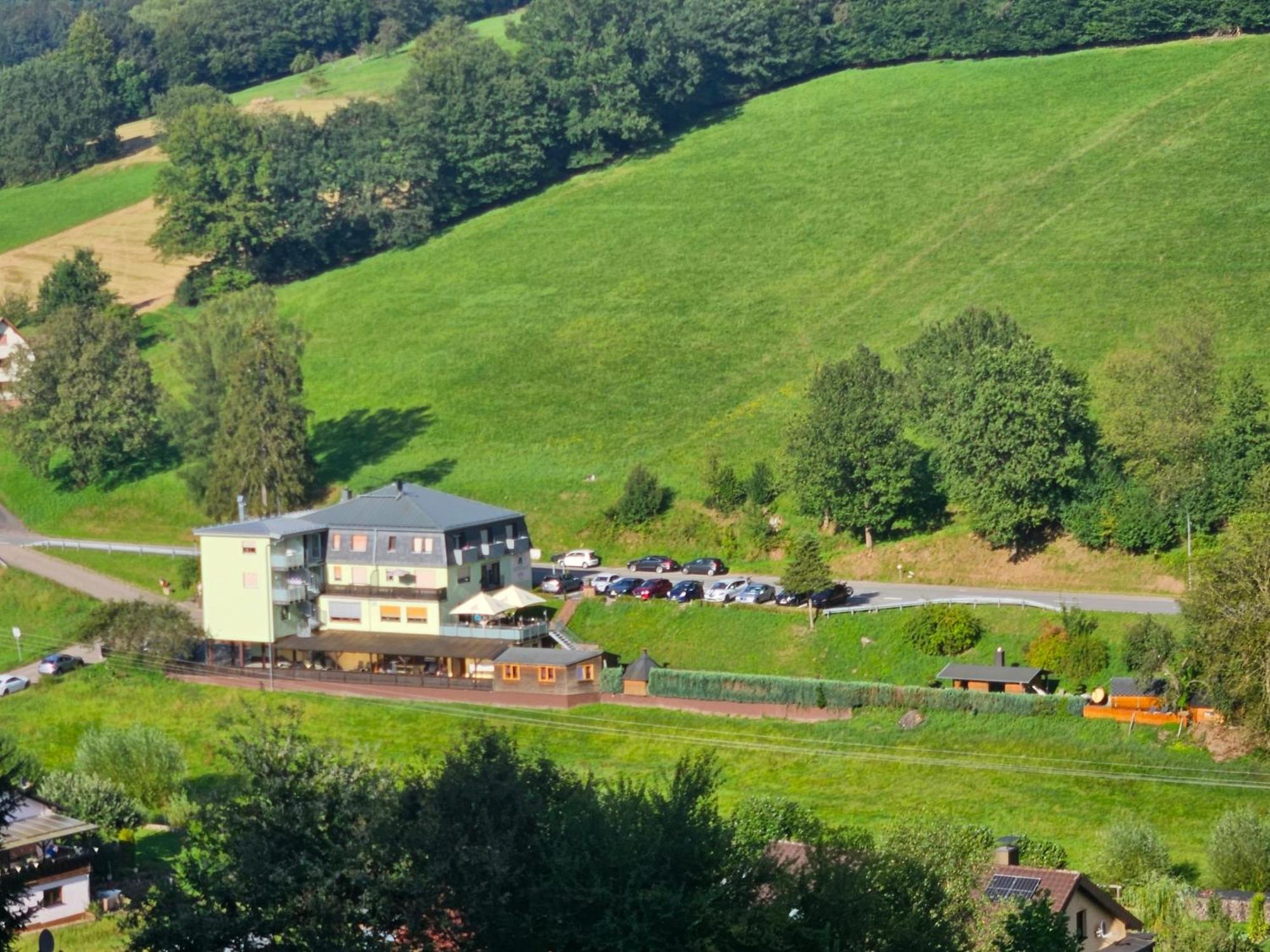 Hotel Gruener Baum Mit Restaurant & Wellness Oberzent Eksteriør billede